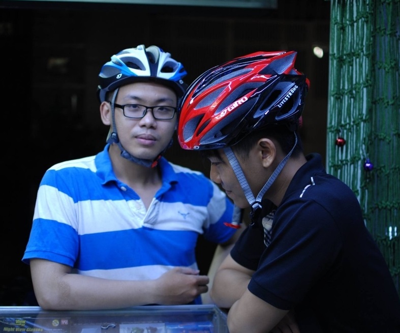 nón bảo hiểm xe đạp